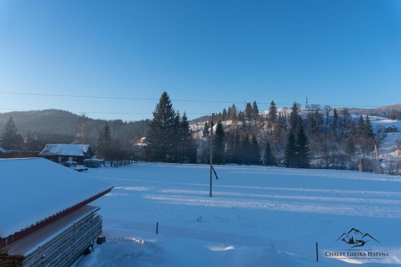 Apartments Chalet Girska Hatyna Vorokhta Eksteriør bilde